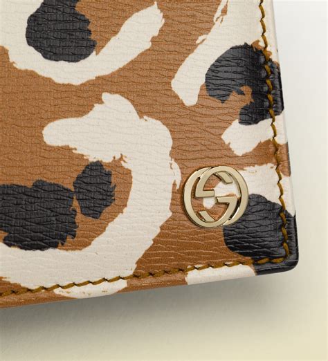 gucci leopard wallet|Gucci wallet clearance.